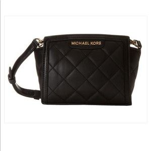 Michael Kors Bags - Michael Kors Selma Quilt Mini Messenger BLACK Michael Kors Bags - Michael Kors Selma Quilt Mini Messenger BLACK